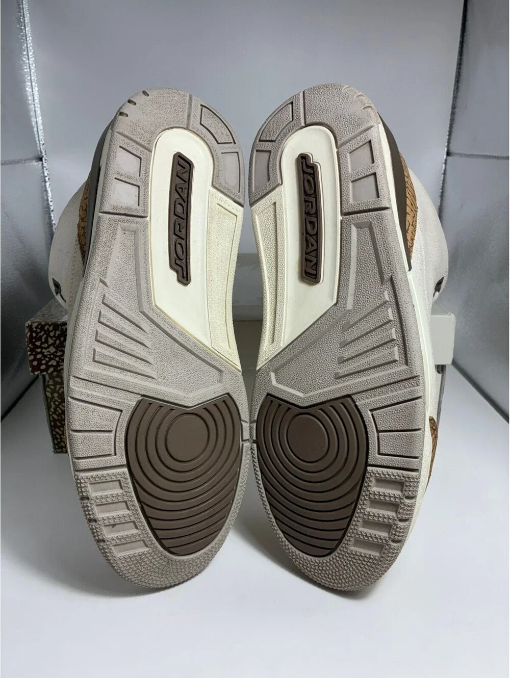 Size 10 - Nike Air Jordan 3 Retro Palomino Light Brown